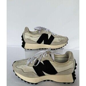 New Balance 327 Sneakers Cream Black Men’s Size 7 / Women 8.5